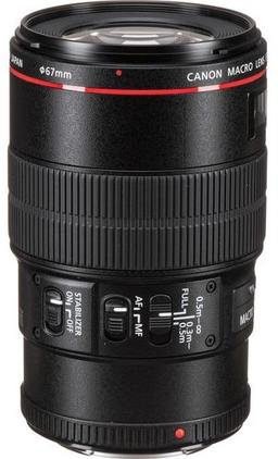 Canon EF100mm f/2.8L Macro IS USM Lens
