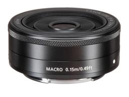Canon EF-M 22mm F2.0 STM Lens - Black