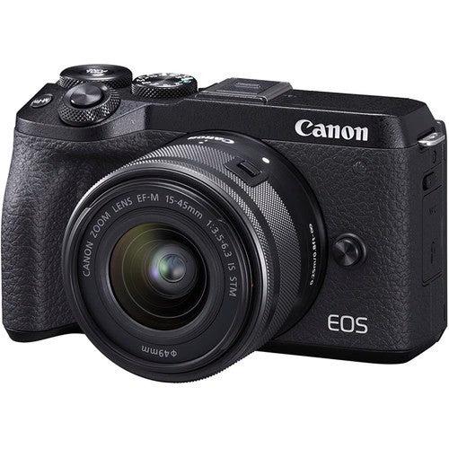 Canon EOS M6 Mark II DSLR Camera Kit 15-45mm Lens