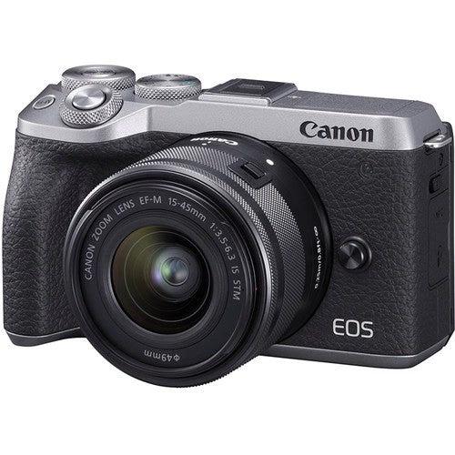 Refurbished Canon EOS M6 Mark II DSLR Camera Kit 15-45mm Lens - Reebelo Canada