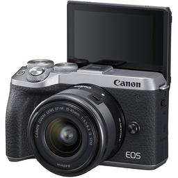 Refurbished Canon EOS M6 Mark II DSLR Camera Kit 15-45mm Lens - Reebelo Canada