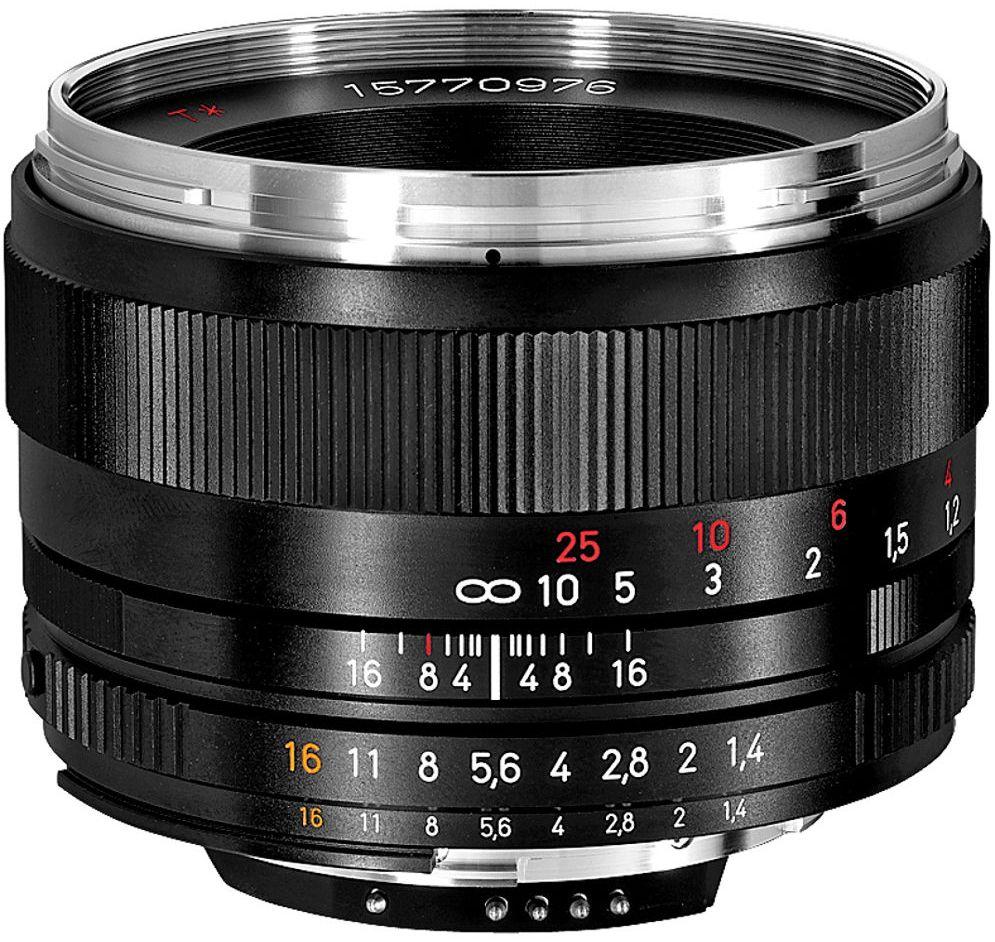 Carl Zeiss Planar T* 50mm f/1.4 ZF.2 Lens for Nikon F - Black