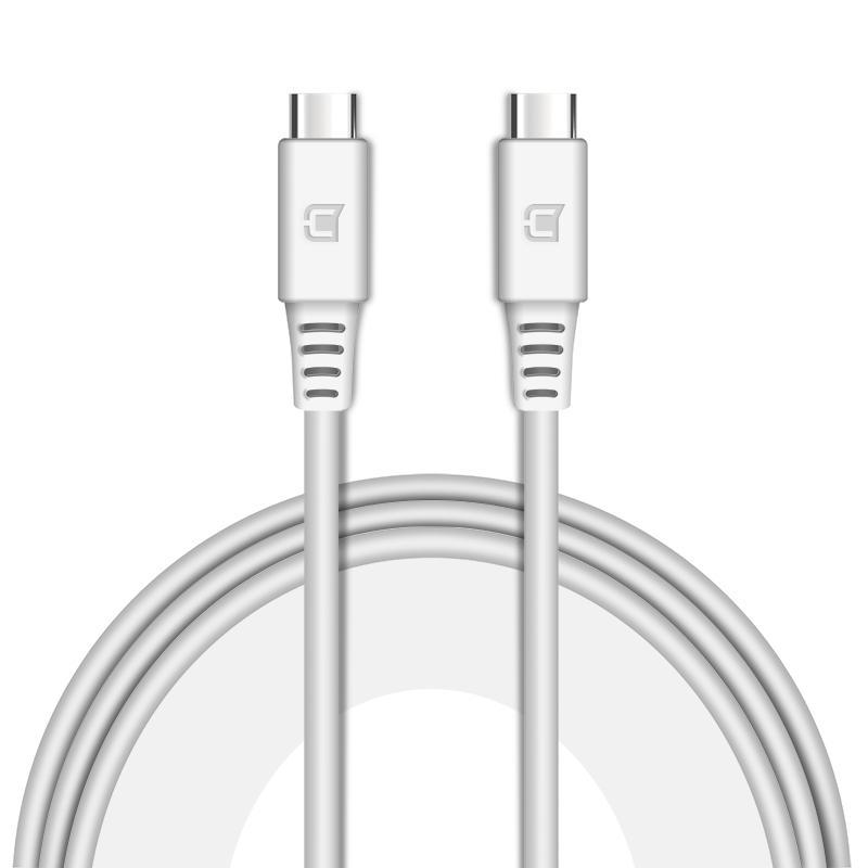 Caseco 3 Meter Type C to Type C Cable - Braided, White