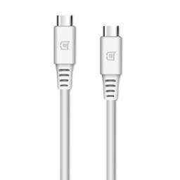 Caseco 3 Meter Type C to Type C Cable - Braided, White