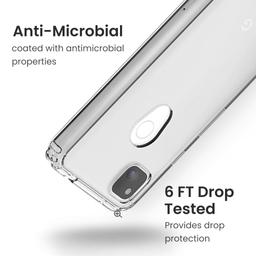 Caseco Antimicrobial Google Pixel 4a Clear Case