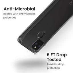 Caseco Antimicrobial Google Pixel 4 XL Clear Case