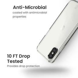 Caseco Antimicrobial iPhone XS Max Clear Case