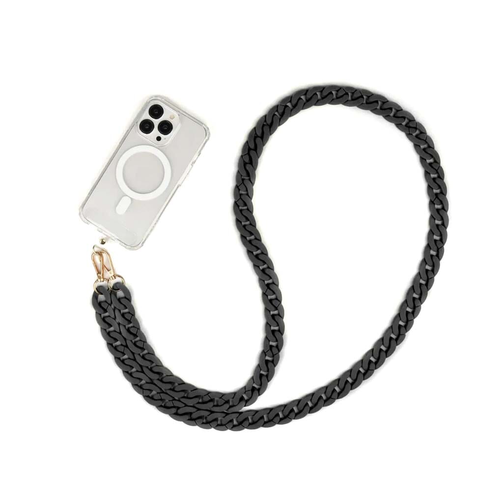 Caseco Black Crossbody Phone Chain - Black