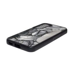 Caseco Black Samsung Galaxy S22 Marble Case