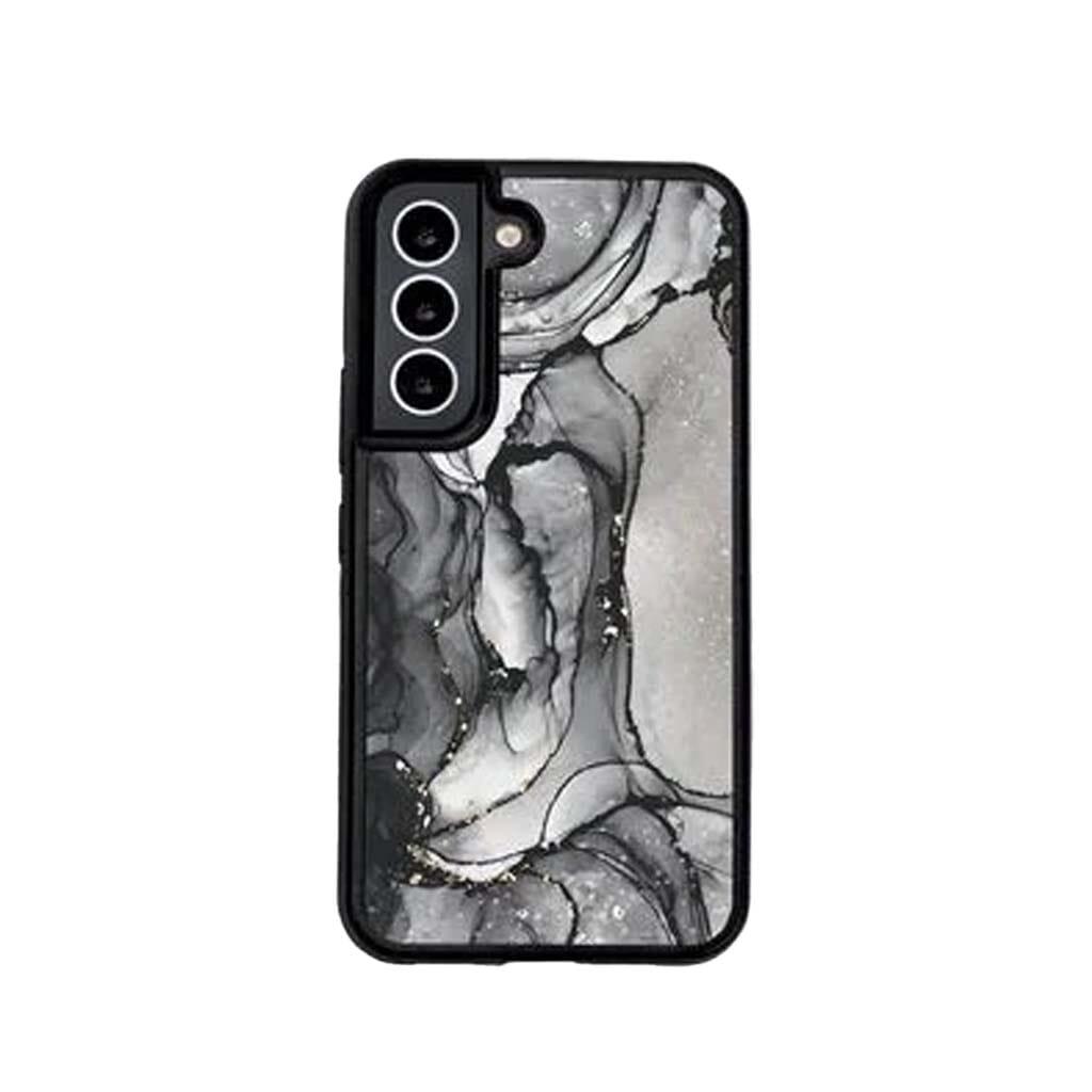 Caseco Black Samsung Galaxy S22 Plus Marble Case