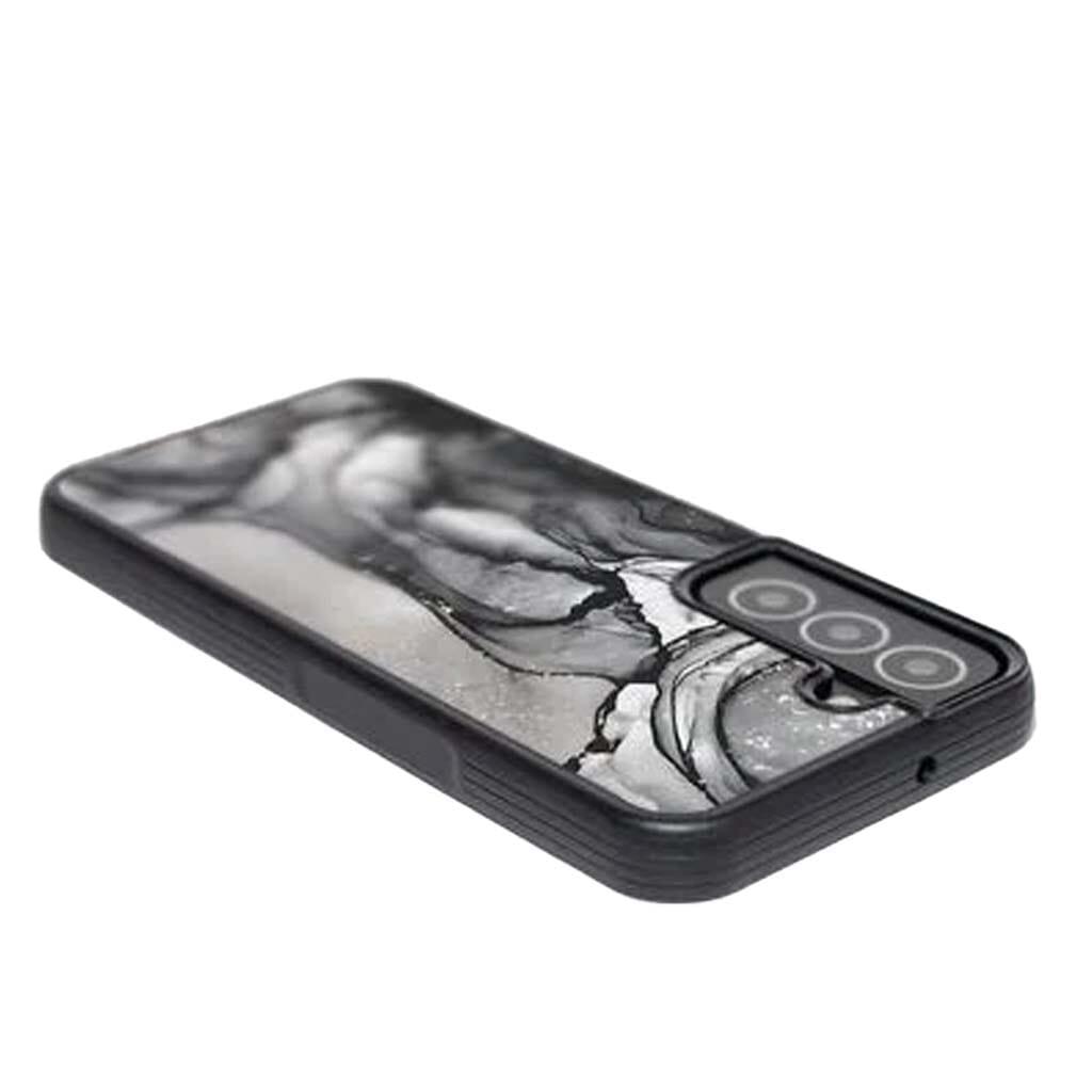 Caseco Black Samsung Galaxy S22 Plus Marble Case