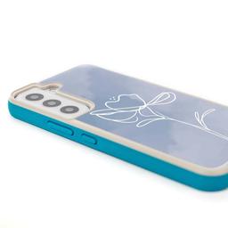 Caseco Blue Flower Samsung Galaxy S22 Case