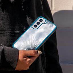 Caseco Blue Samsung Galaxy S22 Tie Dye Case