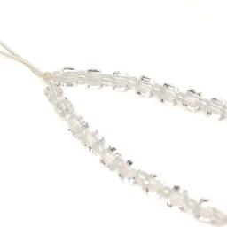 Caseco Clear Stones Pearl Phone Charm - Clear