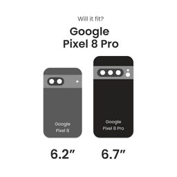 Caseco Google Pixel 8 Pro Frosted Clear Case