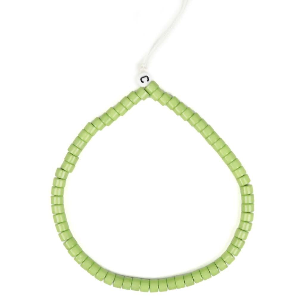 Caseco Green Beaded Phone Charm