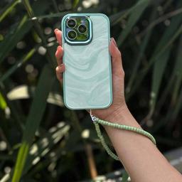 Caseco Green Beaded Phone Charm