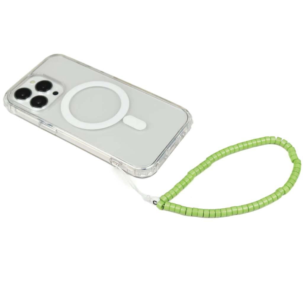 Caseco Green Beaded Phone Charm
