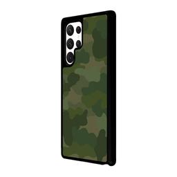 Caseco Green Samsung Galaxy S22 Ultra Camo Case
