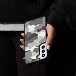 Caseco Grey Samsung Galaxy S22 Camo Case