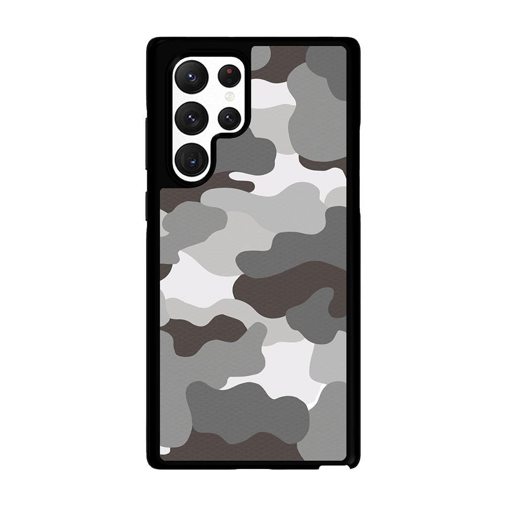 Caseco Grey Samsung Galaxy S22 Ultra Camo Case