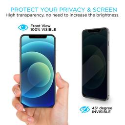 Caseco iPhone 14 Privacy Screen Protector - Clear