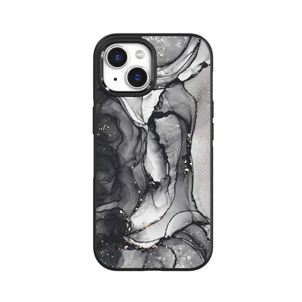 Caseco iPhone 15 Case With MagSafe - Black Marble