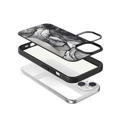 Caseco iPhone 15 Case With MagSafe - Black Marble