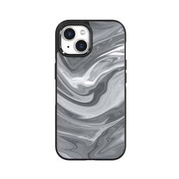 Caseco iPhone 15 Case With MagSafe - Black Swirl