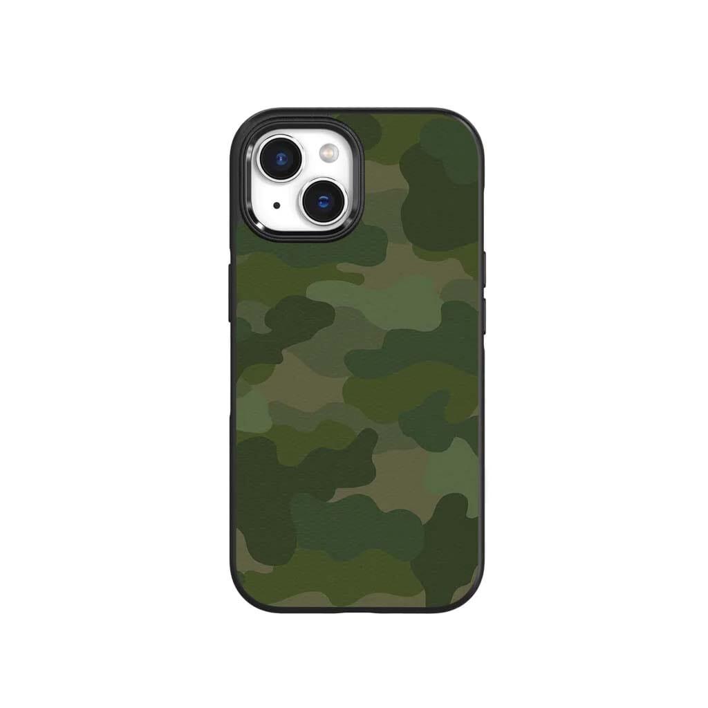 Caseco iPhone 15 Case With MagSafe - Green Camo