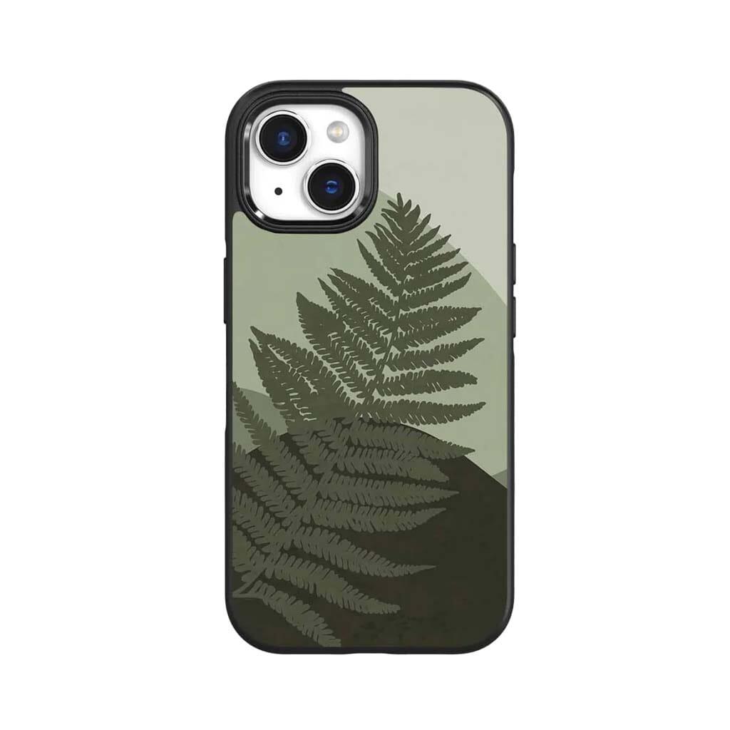 Caseco iPhone 15 Case With MagSafe - Green Leaf
