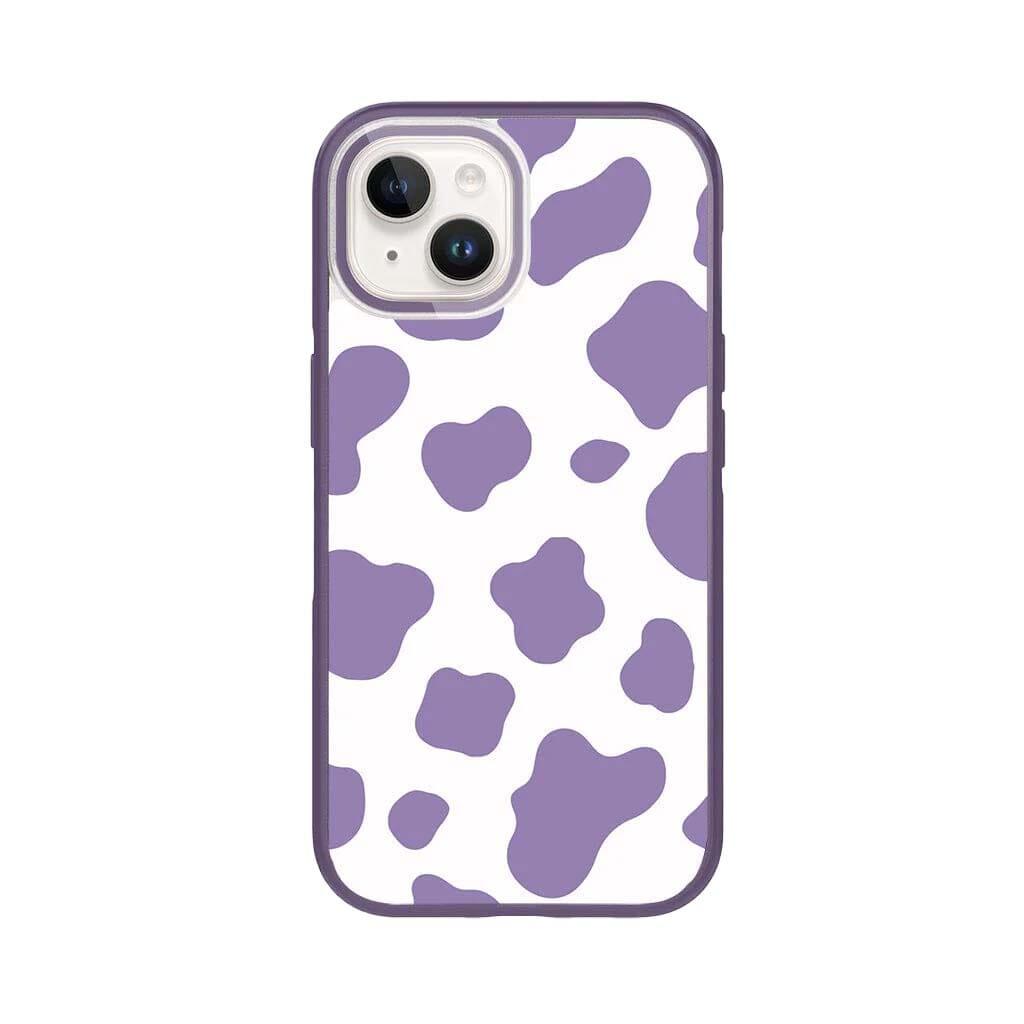 Caseco iPhone 15 Case With MagSafe - Purple Cow