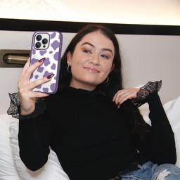 Caseco iPhone 15 Case With MagSafe - Purple Cow