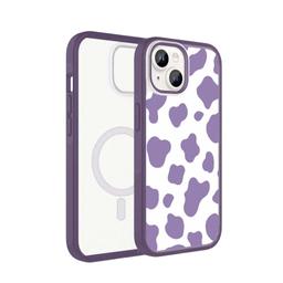 Caseco iPhone 15 Case With MagSafe - Purple Cow