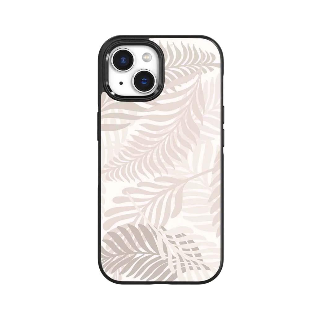 Caseco iPhone 15 Case With MagSafe -  White Leaf
