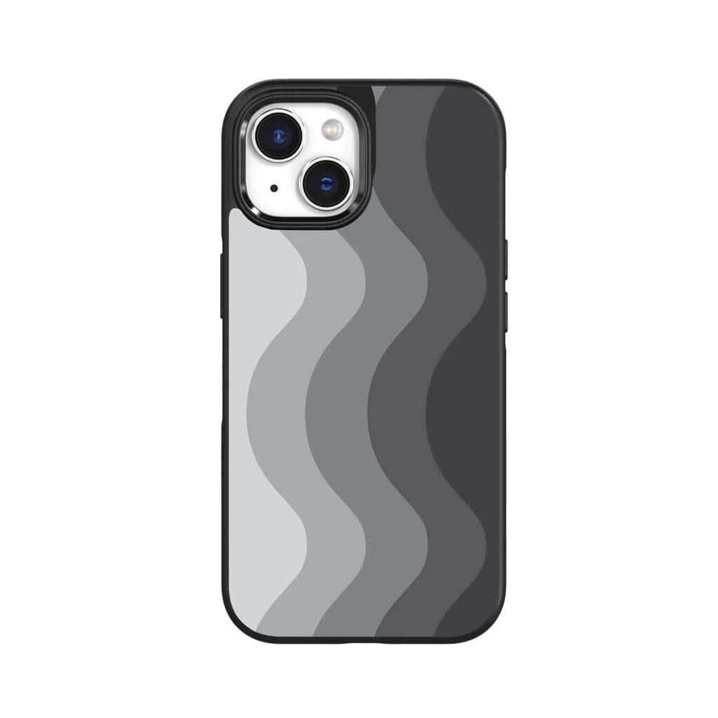 Caseco iPhone 15 Plus Case With MagSafe - Black Wave