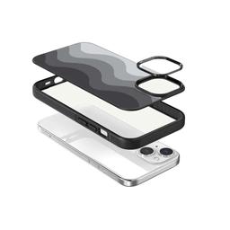 Caseco iPhone 15 Plus Case With MagSafe - Black Wave