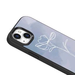 Caseco iPhone 15 Plus Case With MagSafe - Blue Flower