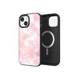Caseco iPhone 15 Plus Case With MagSafe - Pink Tie Dye - Pink