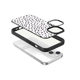 Caseco iPhone 15 Plus Case With MagSafe - White Polka