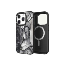 Caseco iPhone 15 Pro Case With MagSafe - Black Marble - Black