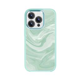 Caseco iPhone 15 Pro Case With MagSafe - Green Swirl