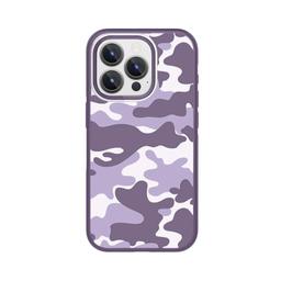 Caseco iPhone 15 Pro Case With MagSafe - Purple Camo