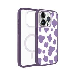 Caseco iPhone 15 Pro Case With MagSafe - Purple Cow