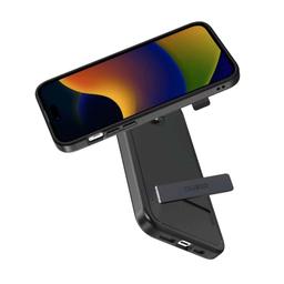 Caseco iPhone 15 Pro Kickstand Case With MagSafe - Black