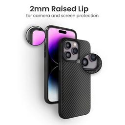 Caseco iPhone 15 Pro Max Kevlar® Case With MagSafe