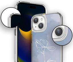 Caseco Blue Flower MagSafe Phone Case for iPhone 13