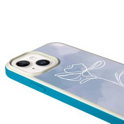 Caseco Blue Flower MagSafe Phone Case for iPhone 13
