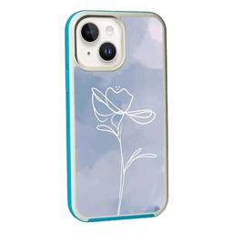 Caseco Blue Flower MagSafe Phone Case for iPhone 13