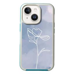 Caseco Blue Flower MagSafe Phone Case for iPhone 13